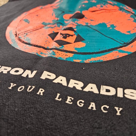 Under Armour Project Rock Terry Sleeveless Full-Zip Hoodie Men's Size M 1377434 - Picture 9 of 9